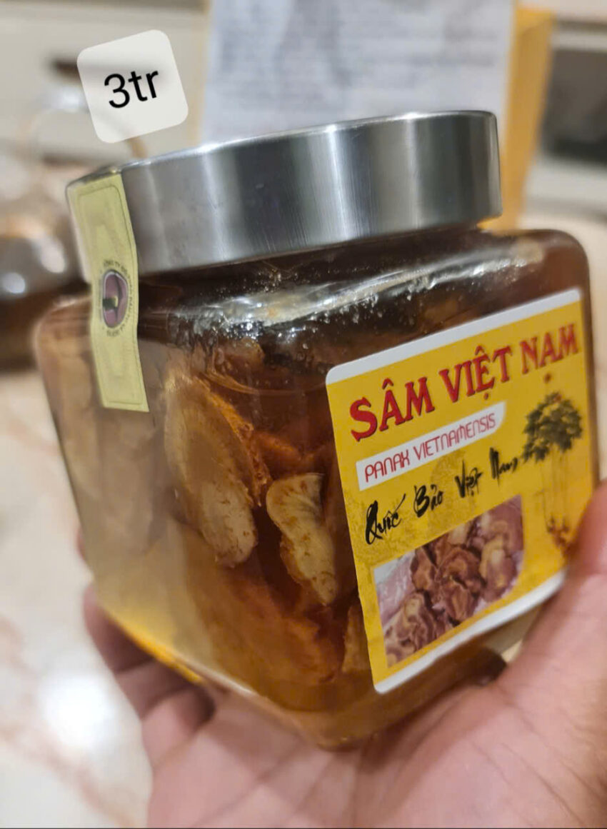 Sâm Ngâm Mật Ong